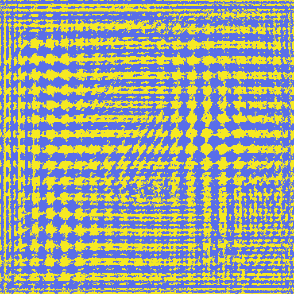 Wavy Color Field - Animated GIF